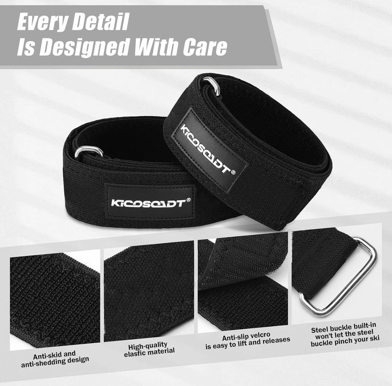 KICOSOADT Booty Bands for Women Glutes & Hip Building,BFR Bundle Booty Bands,Blood Flow Restriction Bands,Glute Bands-Best Fabric Resistance Bands for Exercising Your Butt, Squat, Thigh, Fitness - Image 4